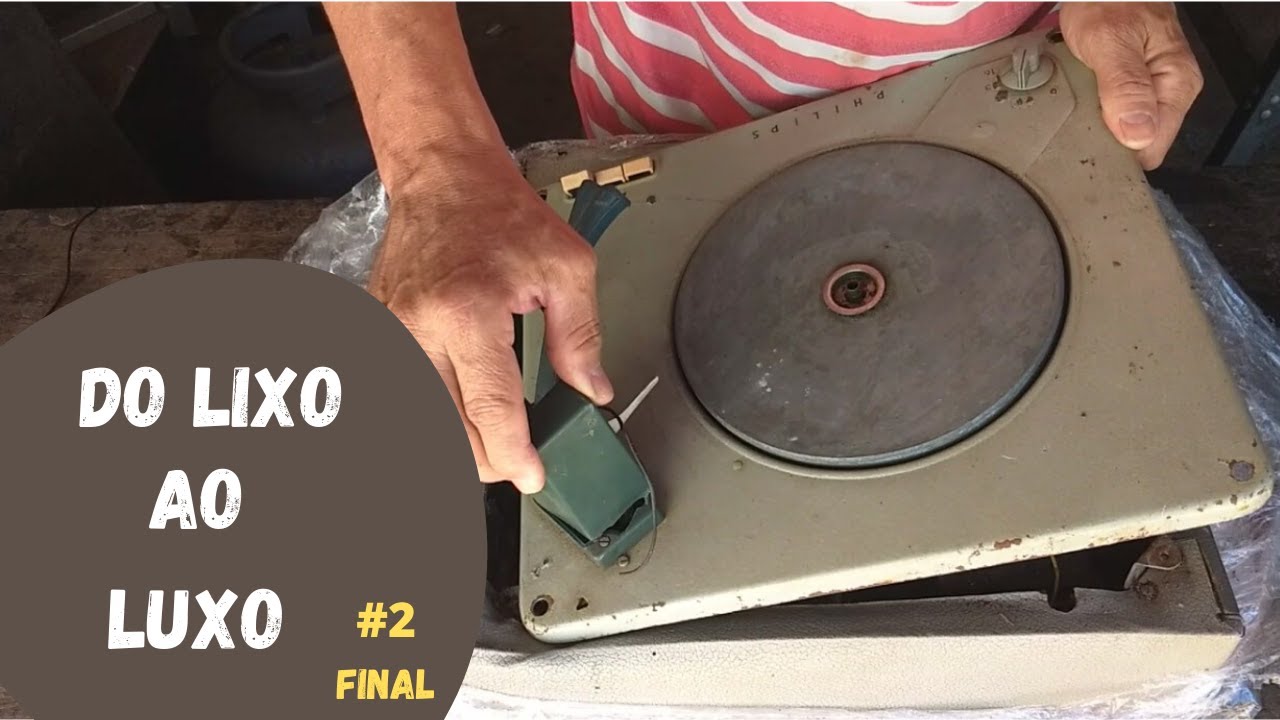 Fim da Reforma da Vitrola Philips Valvulada 1963