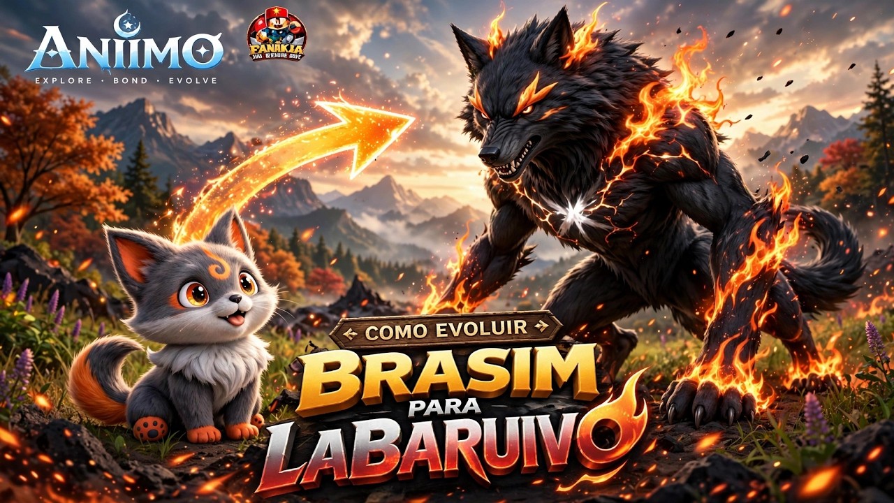 COMO EVOLUIR BRASIM PARA LABARUIVO NO ANIIMO - GUIA COMPLETO!
