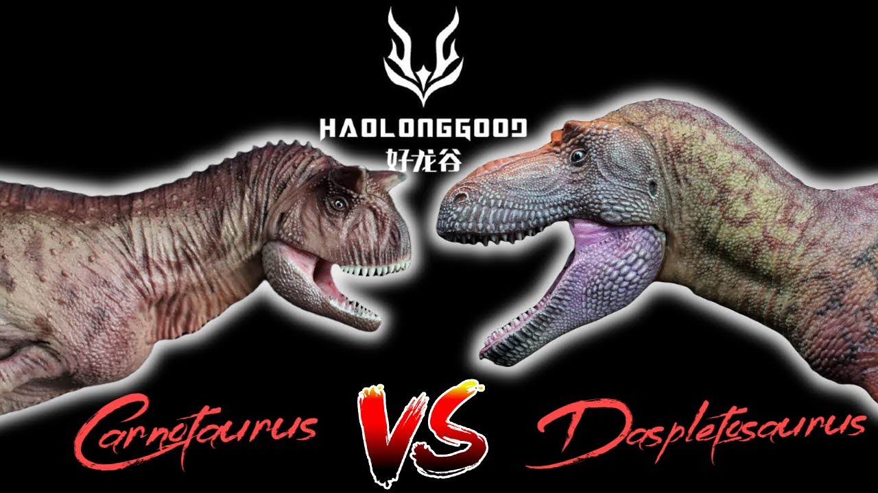 CARNOTAURUS VS DASPLETOSAURUS /// ¿Quién es mejor?? #dinosaurios #review
