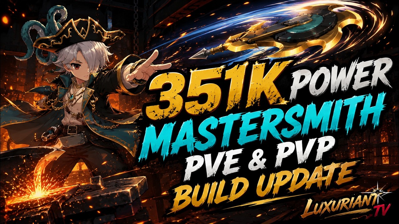351K Power Mastersmith PVE & PVP Build Update | ROOC