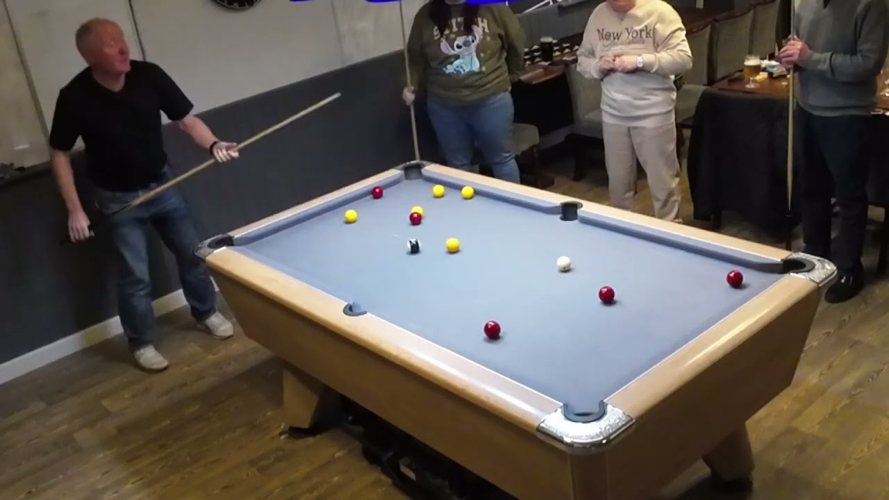 20/1/25  Pool Monday @ The Argyll Club - pots & misses!