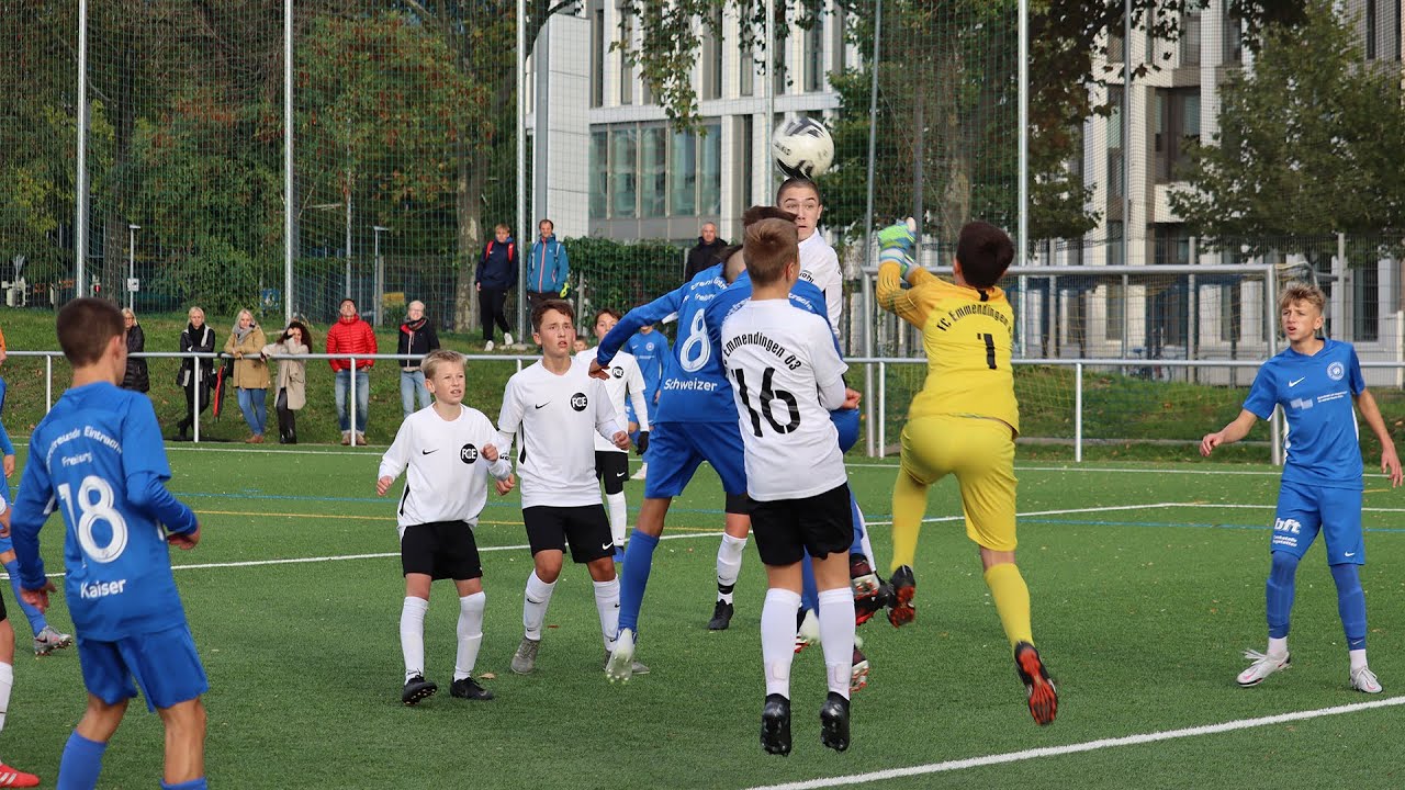C-Junioren Landesliga Süd: Sportfreunde Eintracht Freiburg 2 - FC Emmendingen - Highlights