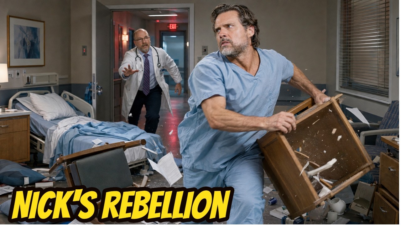 Nick's rebellion, attempting to escape from rehab The Young And The Restless Next Week 3-7