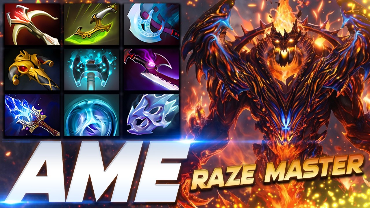 Ame Shadow Fiend Raze Master - Dota 2 Pro Gameplay [Watch & Learn]
