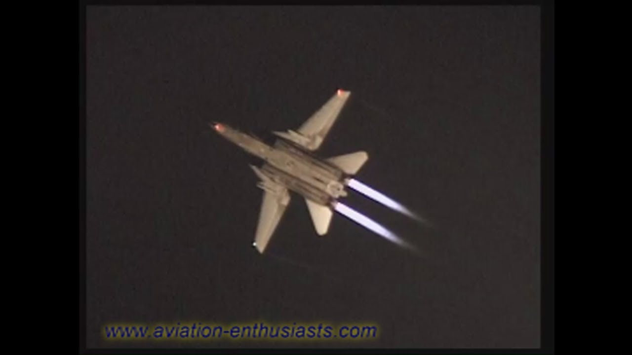 2000 Naval Air Station Oceana Air Show F-14 Tomcat Night Demo