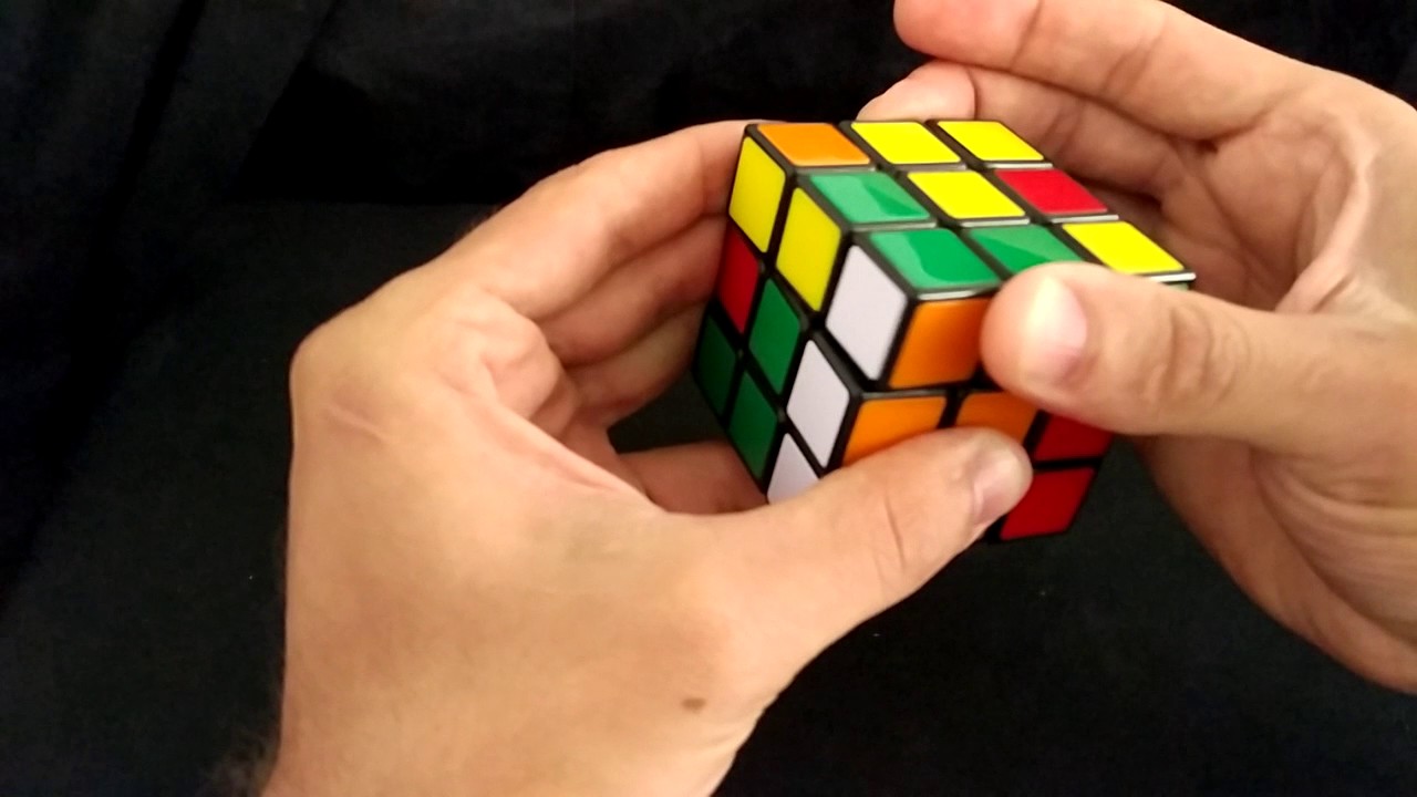 Como montar o cubo mágico 3x3x3 passo a passo.