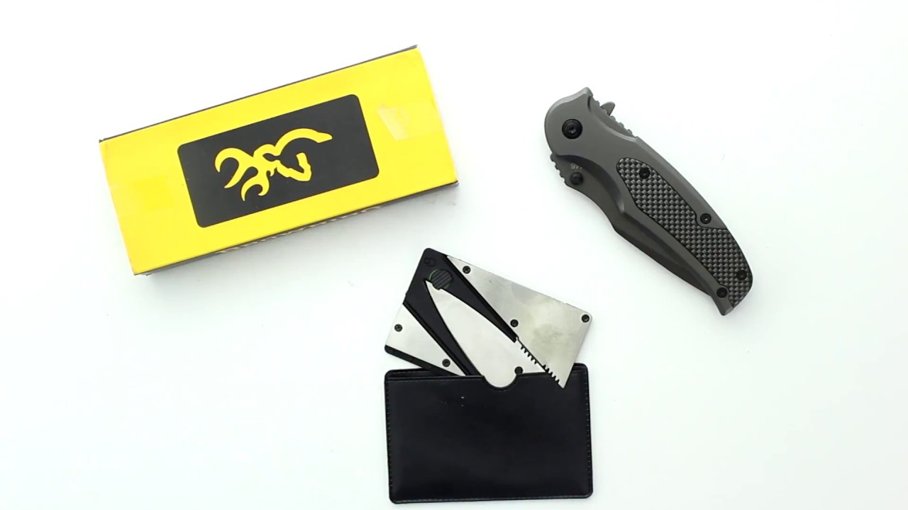 Unboxing Browning Jagdmesser extra scharf| Einhandmesser Survival Outdoor Messer