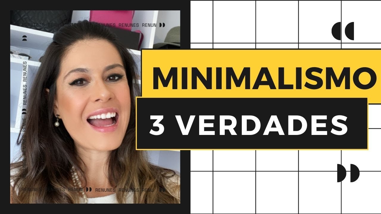 MINIMALISMO: 3 VERDADES (com finanças pessoais)