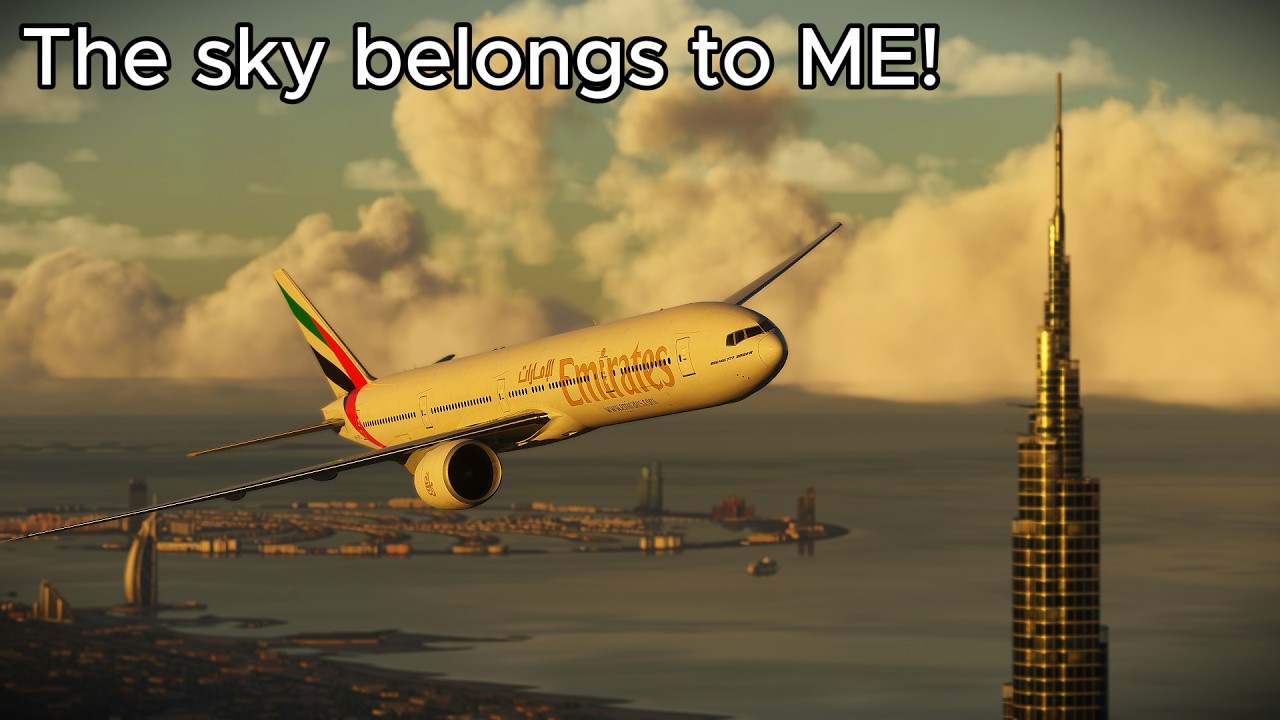 A Day in the Life of an Emirates 777