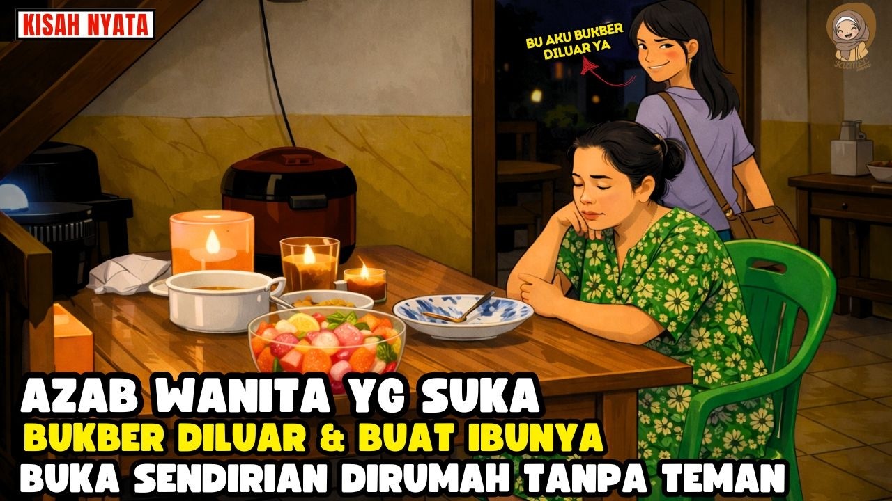 AZAB CEWEK YG SLALU BUKBER DILUAR DAN TINGGALKAN IBU SENDIRI DIRUMAH II SINETRON AZAB