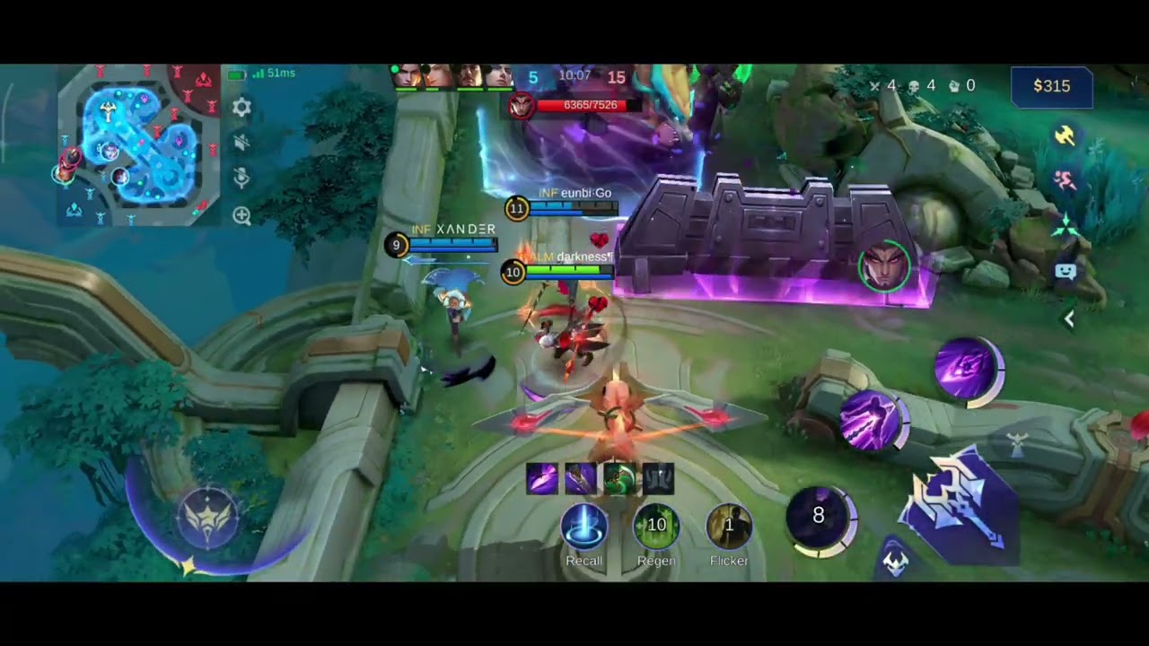 Moment epic comeback the darkness hard game make moskov- mobile legend
