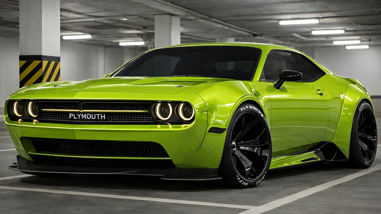 The Legend Returns! 2026 Plymouth Barracuda 797 HP Muscle Car