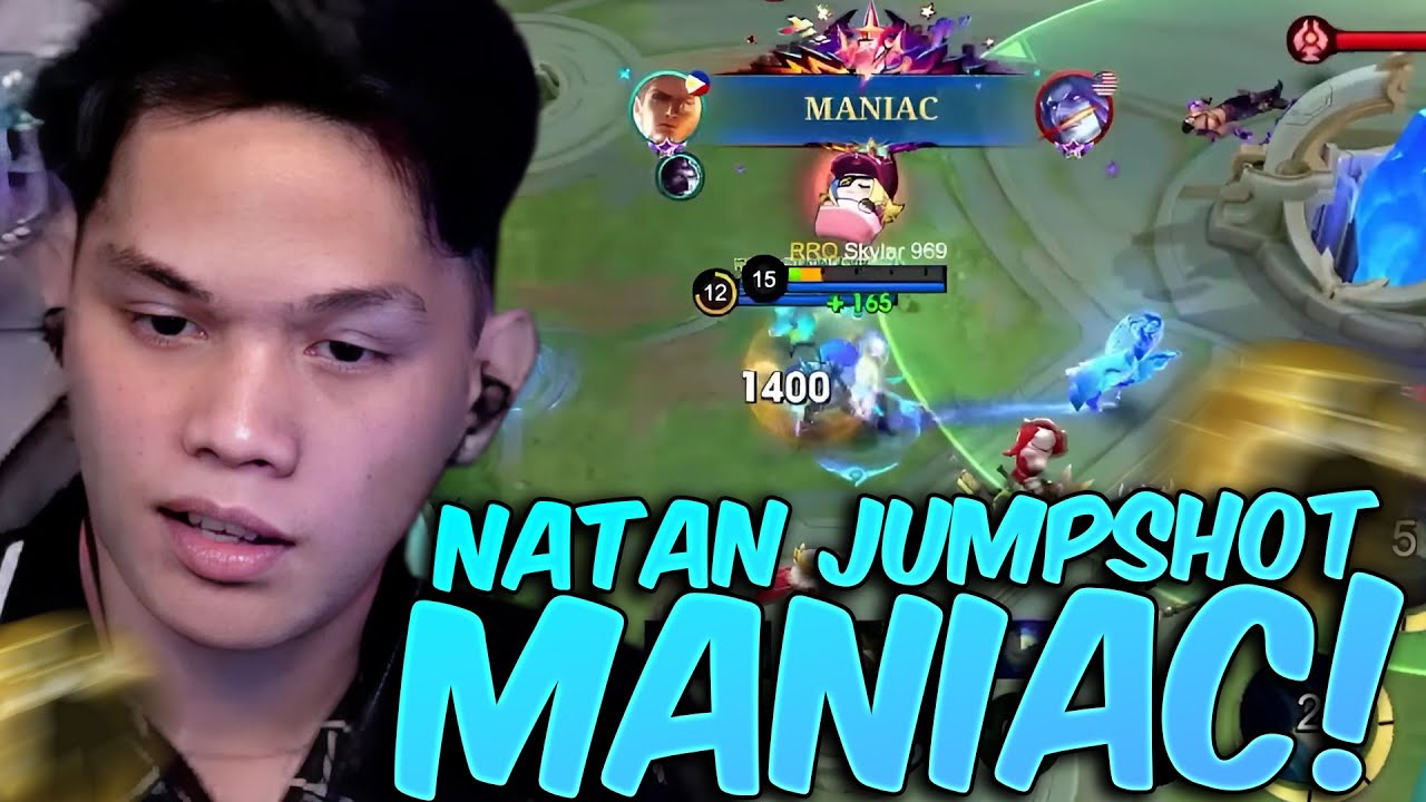NATAN JUMPSHOT MANIAC, PEMBAWA KEMENANGAN 🤟🥶🤟