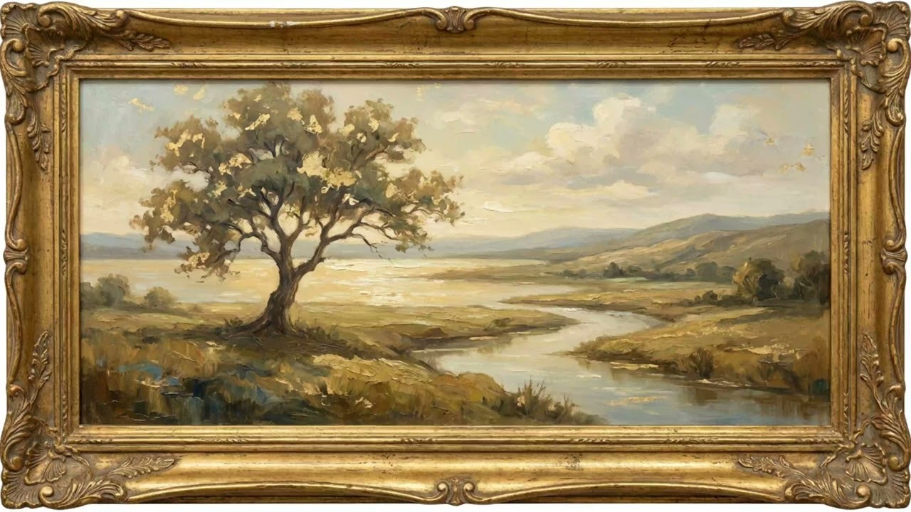 Abundance & Wealth 4K TV Art: Classical Oil Painting Screensaver for Manifestation