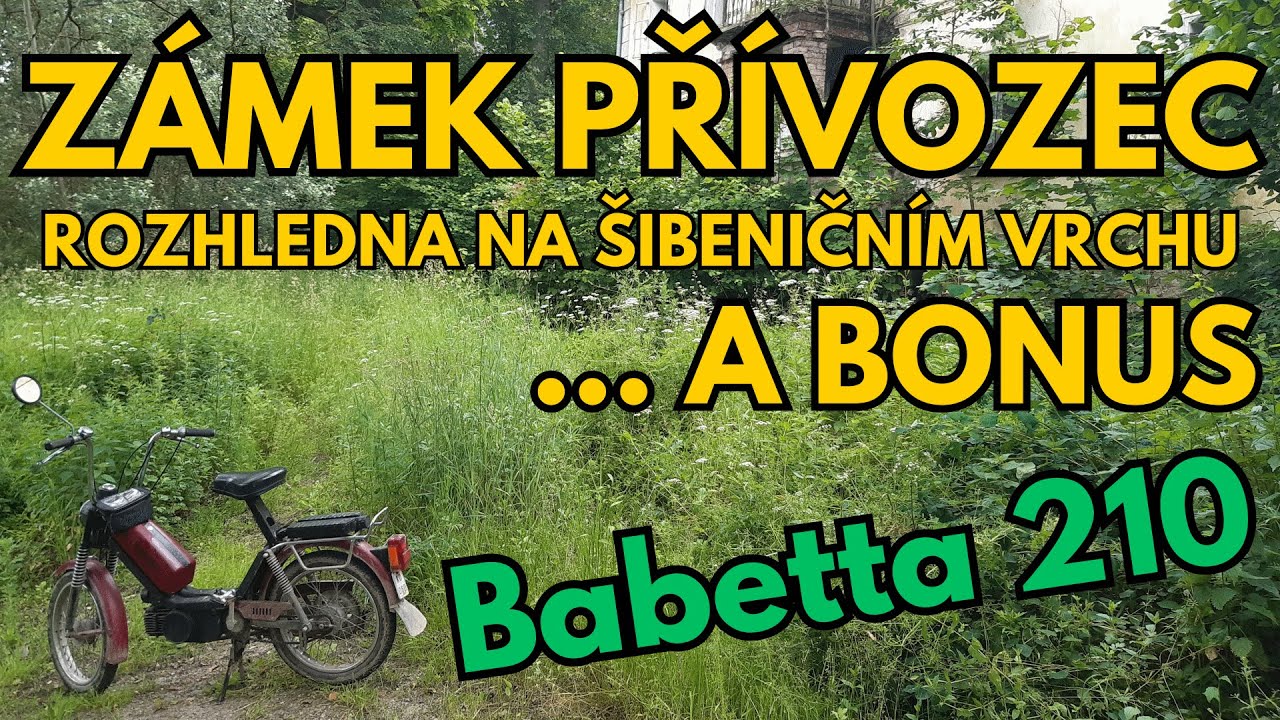 Zámek Přívozec u Blížejova - výlet na Babettě