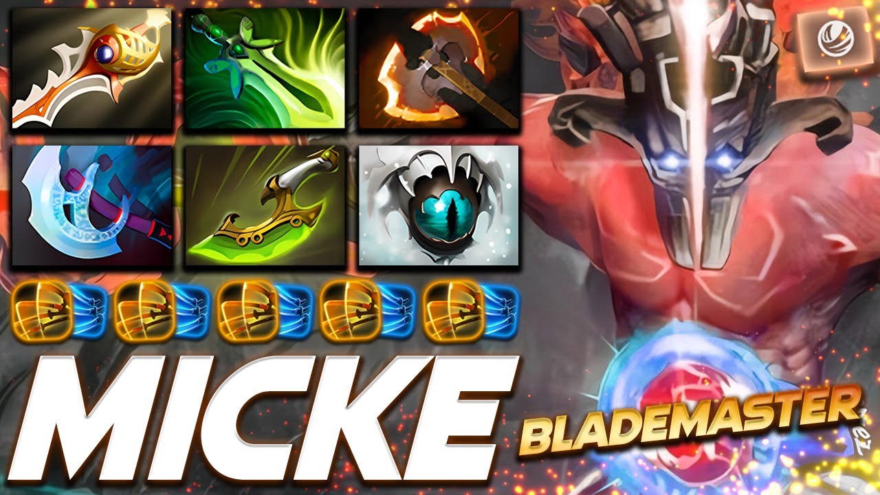 Micke Juggernaut Blademaster - Dota 2 Pro Gameplay [Watch & Learn]