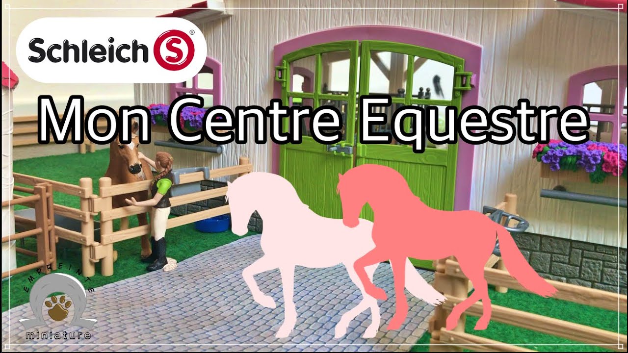Enfin la VISITE de mon CENTRE EQUESTRE SCHLEICH