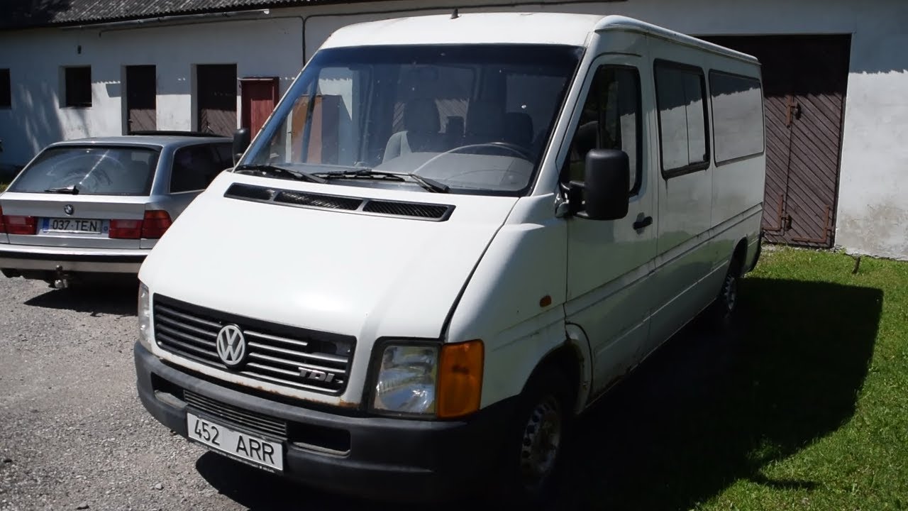 Starting Volkswagen LT28 Kombi 2.5TDI After 2 Years