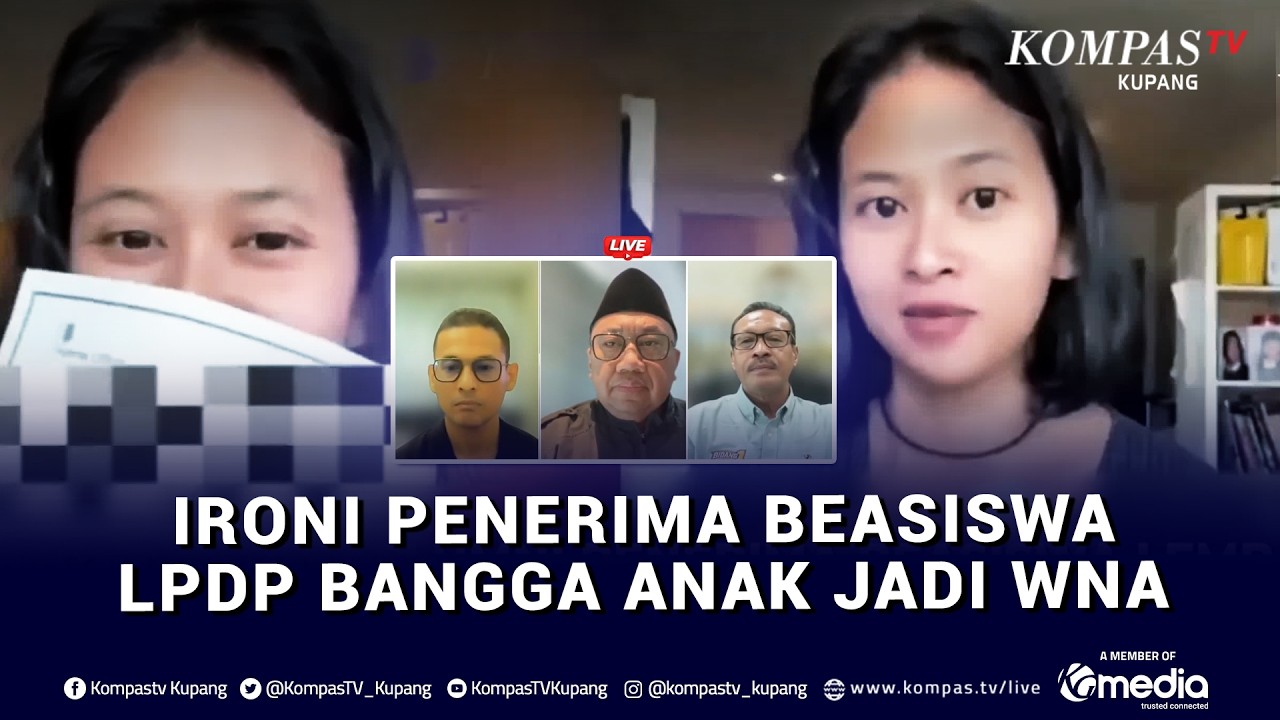 [FULL]Bakom RI & Wakil Ketua Komisi X DPR RI Bicara soal Penerima Beasiswa LPDP Bangga Anak Jadi WNA