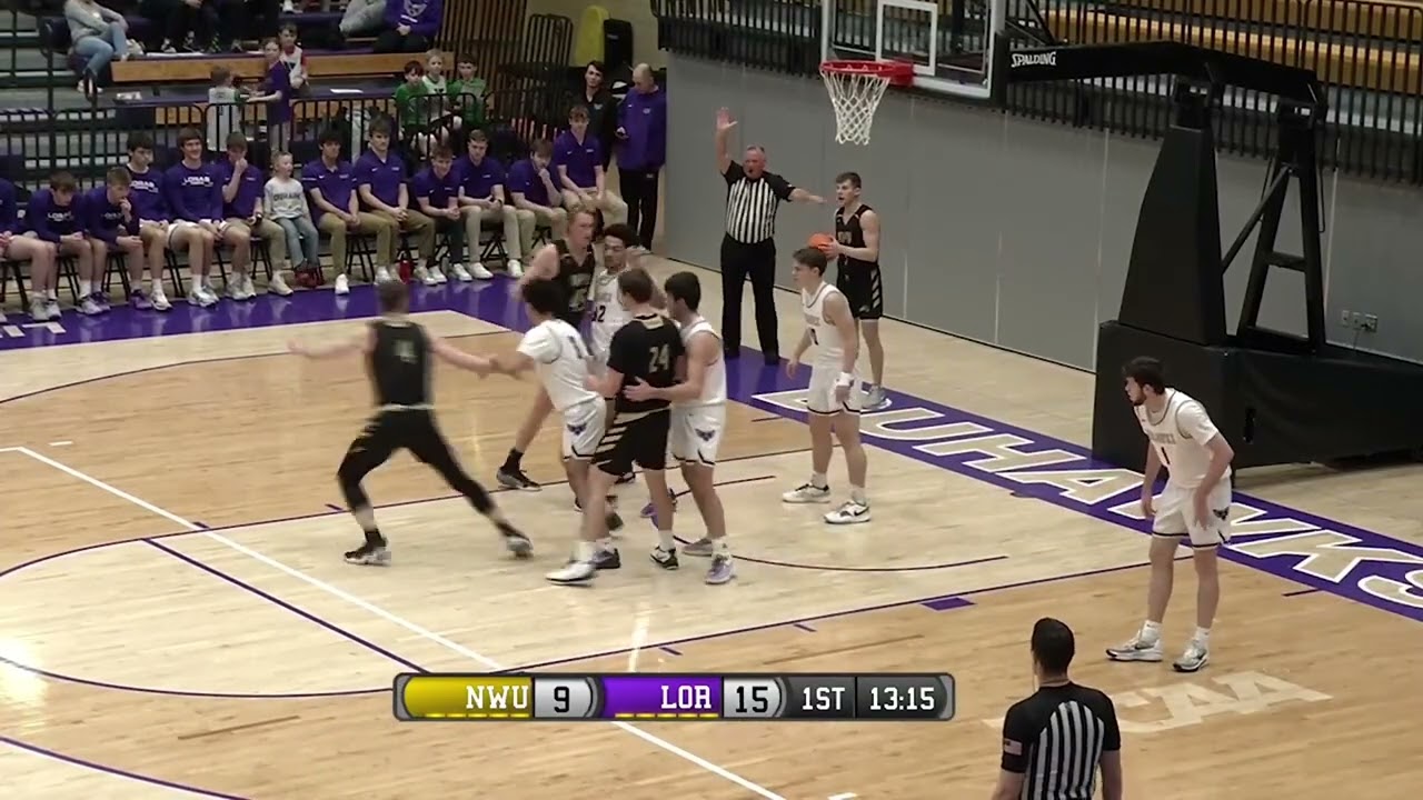 Men's Basketball: Loras vs. Nebraska Wesleyan  |  1-27-24