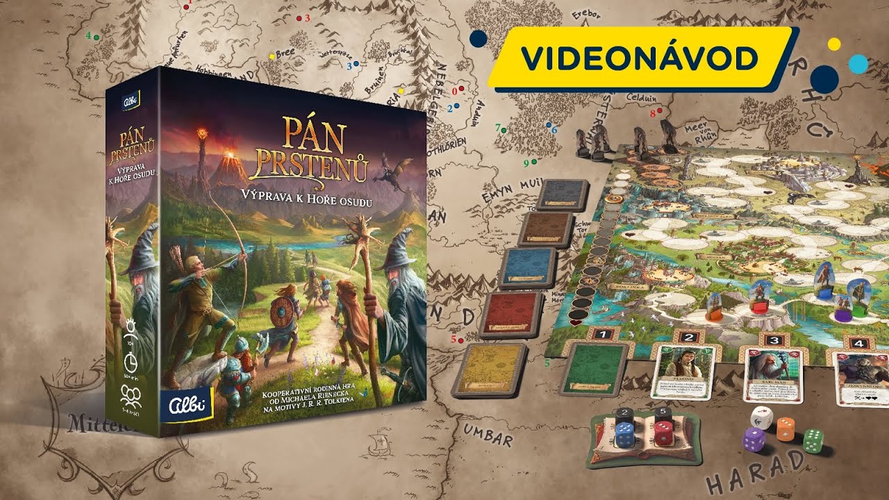 Pán prstenů, Výprava k Hoře osudu - videonávod