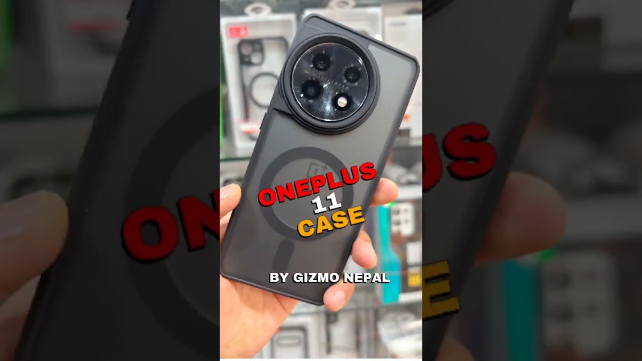 OnePlus 11 Matte Magsafe Case. #gizmonepal #oneplus11 #mattecase #magsafecase #shorts #shortsfeed