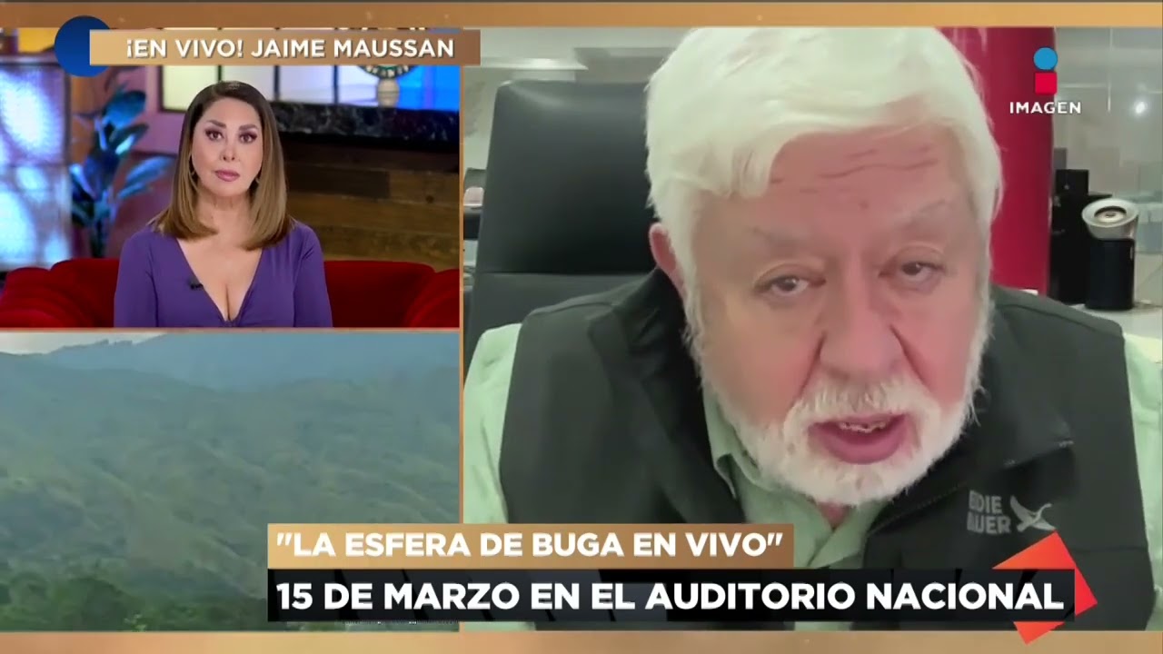 EN VIVO Jaime Maussan presentará la Esfera de Buga en el Auditorio Nacional este domingo
