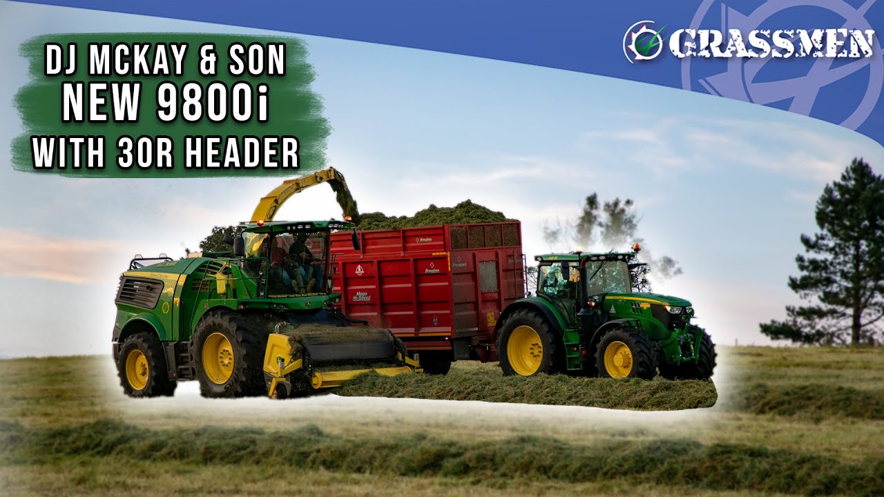 D.J McKay & Son's New John Deere 9800i