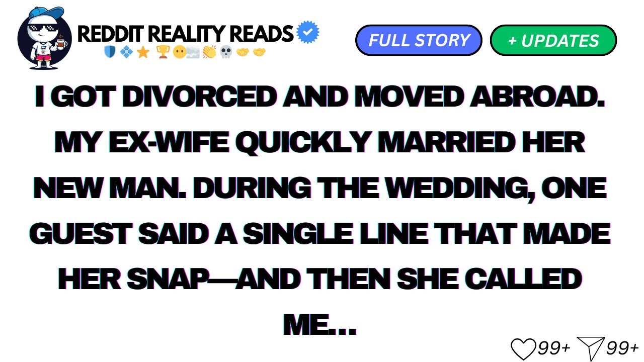 I GOT DIVORCED AND MOVED ABROAD. MY EX-WIFE QUICKLY MARRIED HER NEW MAN...