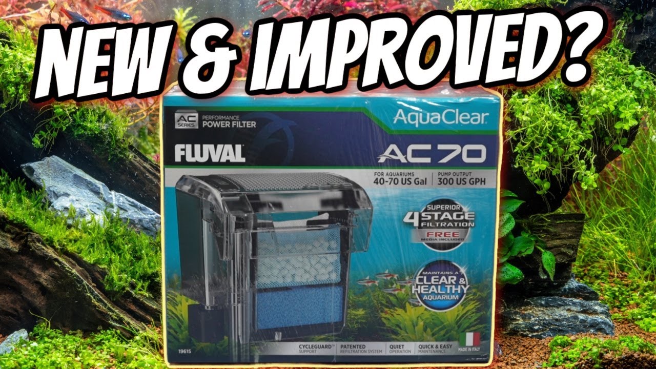Let&rsquo;s take a look at the new Fluval AC70! A review of an updated Aquarium Classic