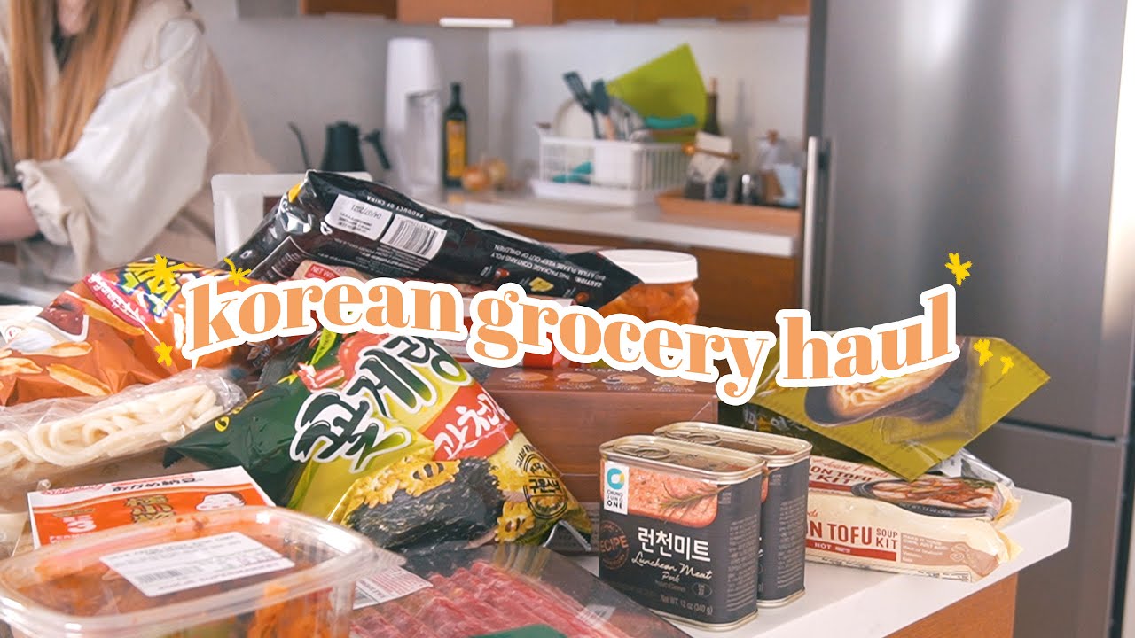 A Day in my Life✨ Korean Grocery Food Haul