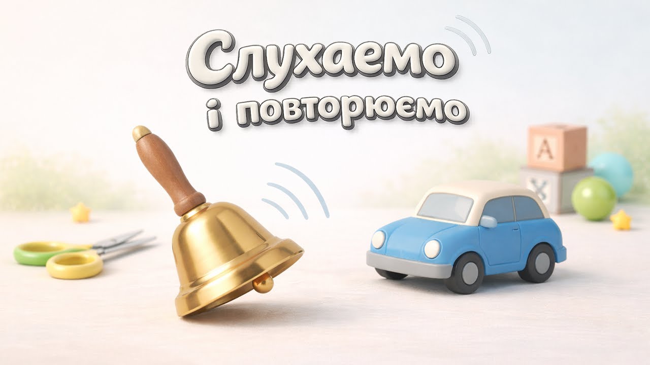 Перші звуки для малюків 👶 | Навчальне відео