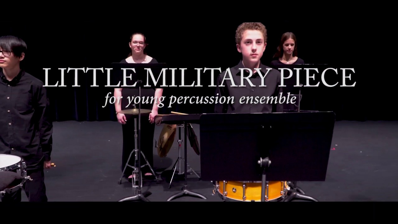 Little Military Piece (Adam Bruce) Percussion Ensemble