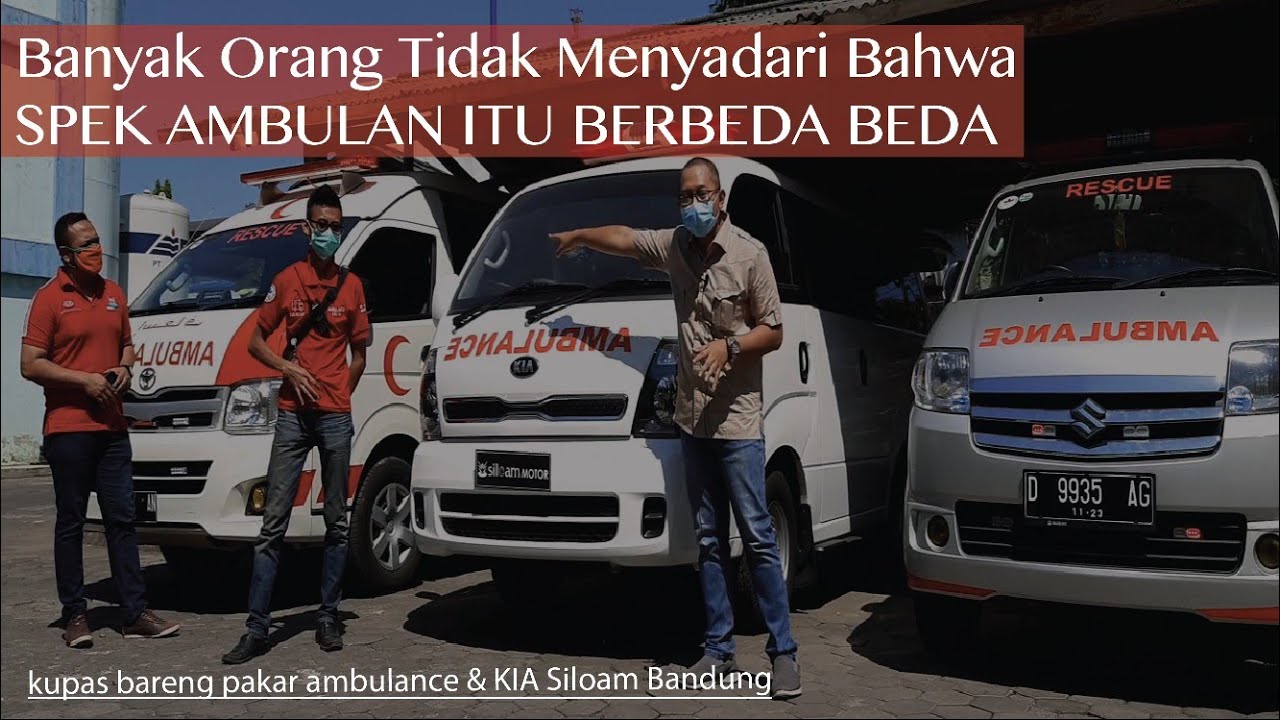 Bedain Spek Ambulan disini nih Bareng pakar Ambulan Ft. Kia Travello