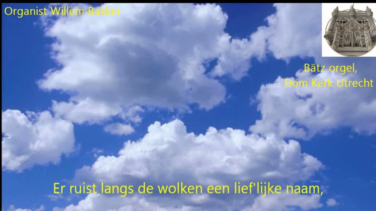 Improvisatie over:  Daar ruist langs de wolken, door Willem Bakker