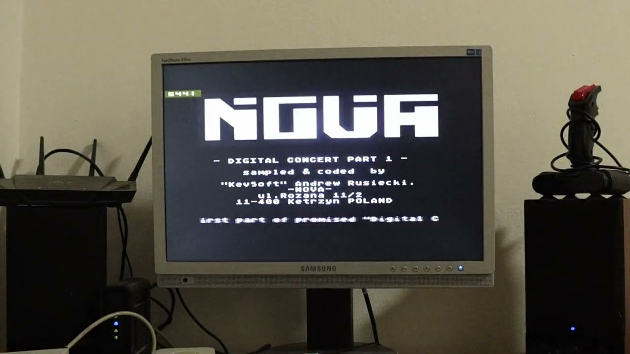 ATARI XE/XL - Digital Concert I, 1993, real HW