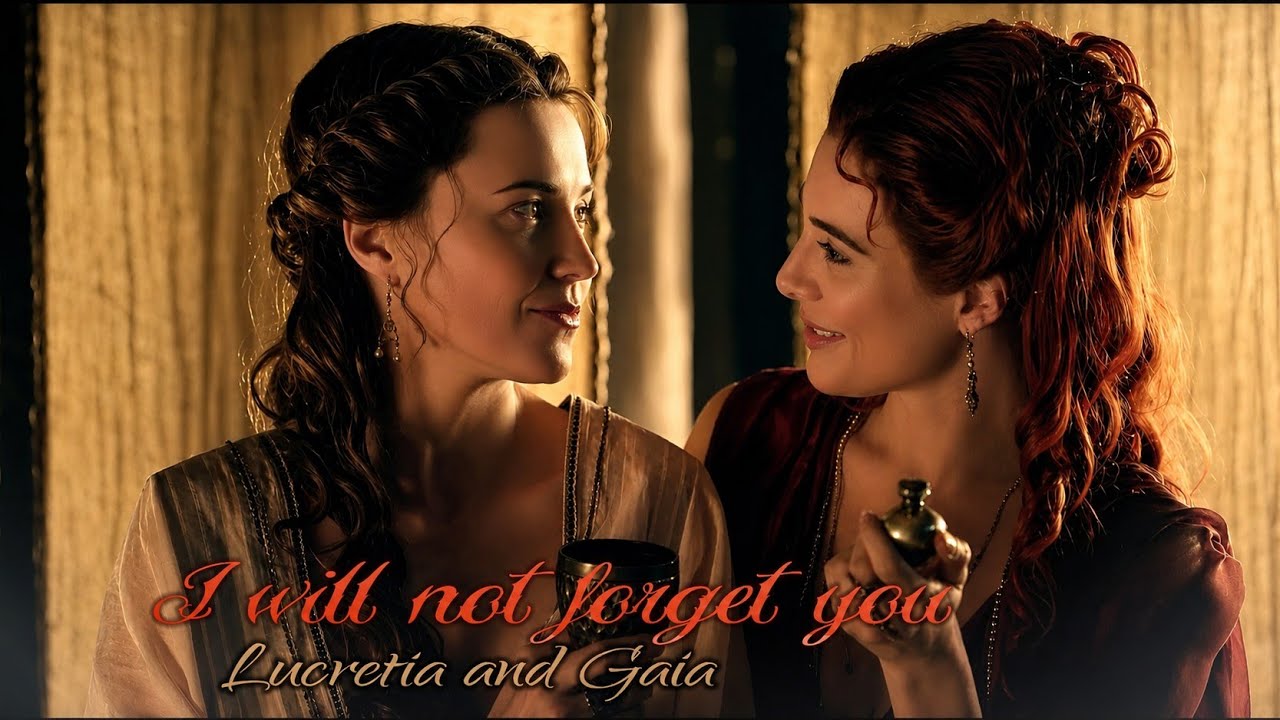 Lucretia and Gaia - I will not forget you (Spartacus)
