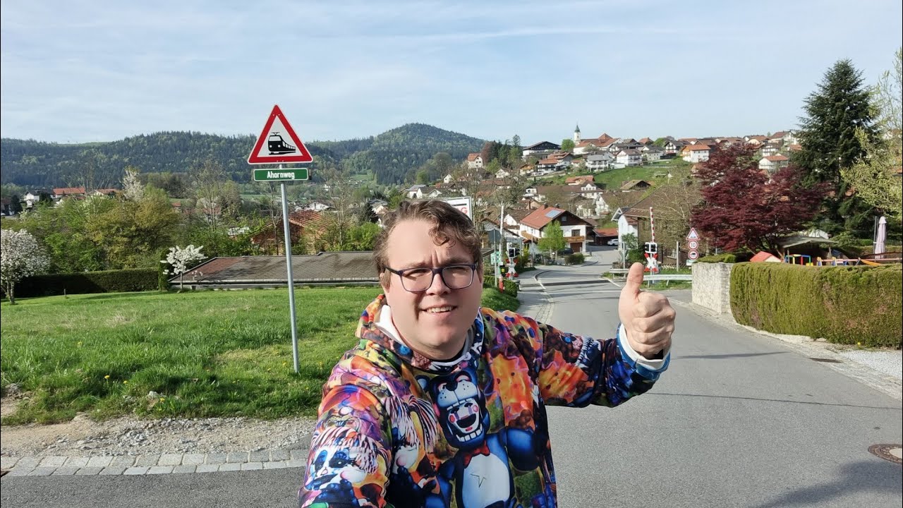 Guten Morgen Spaziergang in Bodenmais im Bayerischen Wald