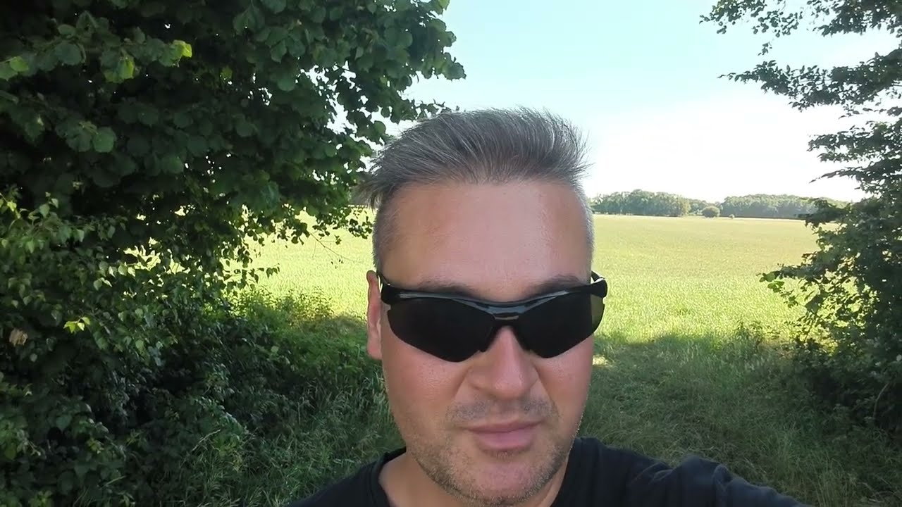 35 Grad! Radtour zum kleinen See bei Oesterweg