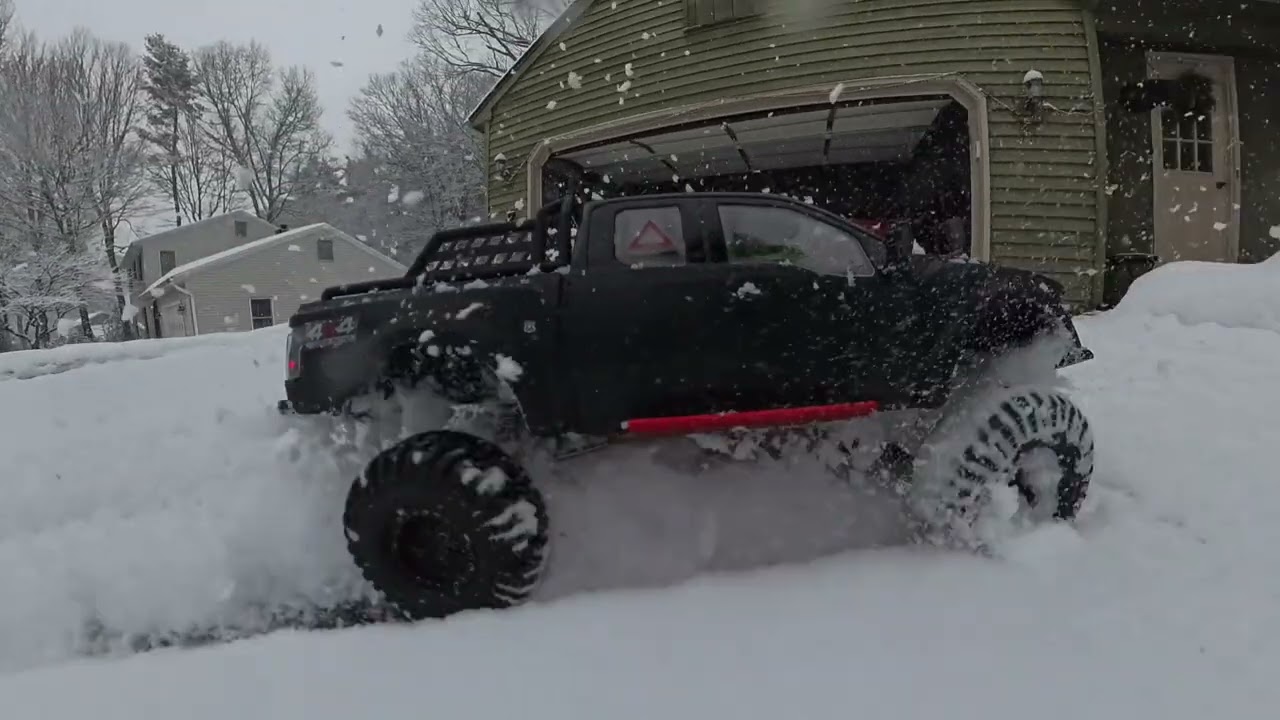 Fresh snow on the ground