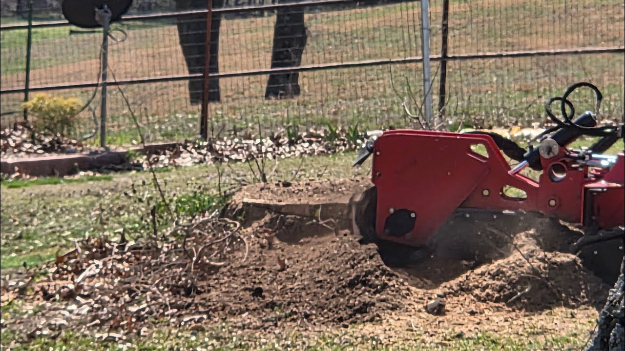 Stump and Root Grinding ASMR