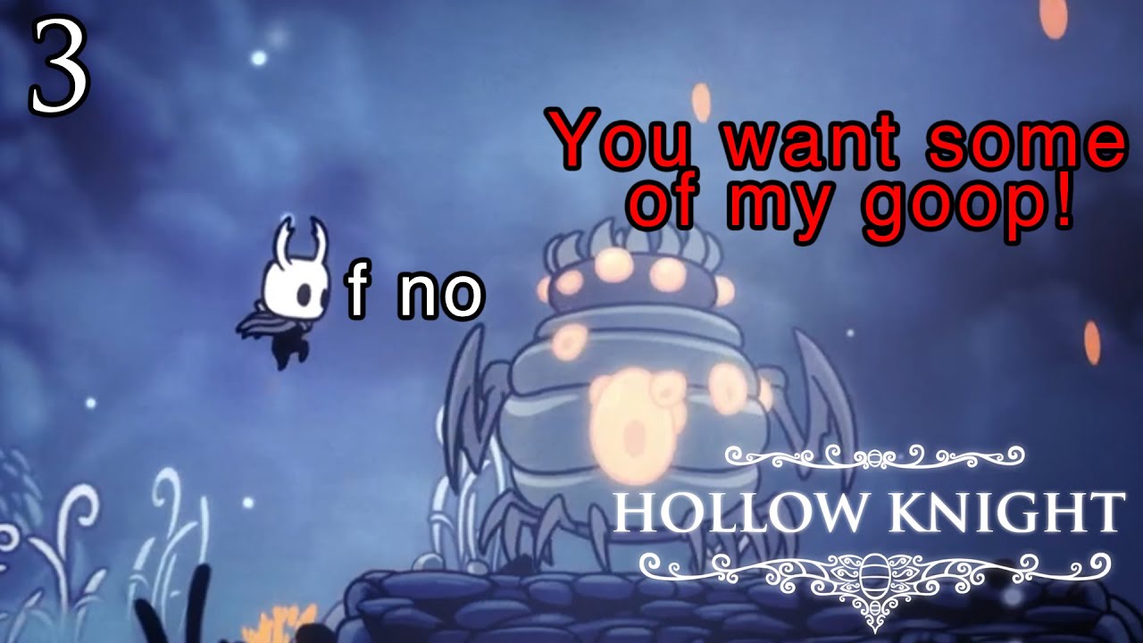 I don't want your goop Brooding Mawlek!! – Hollow Knight [3]