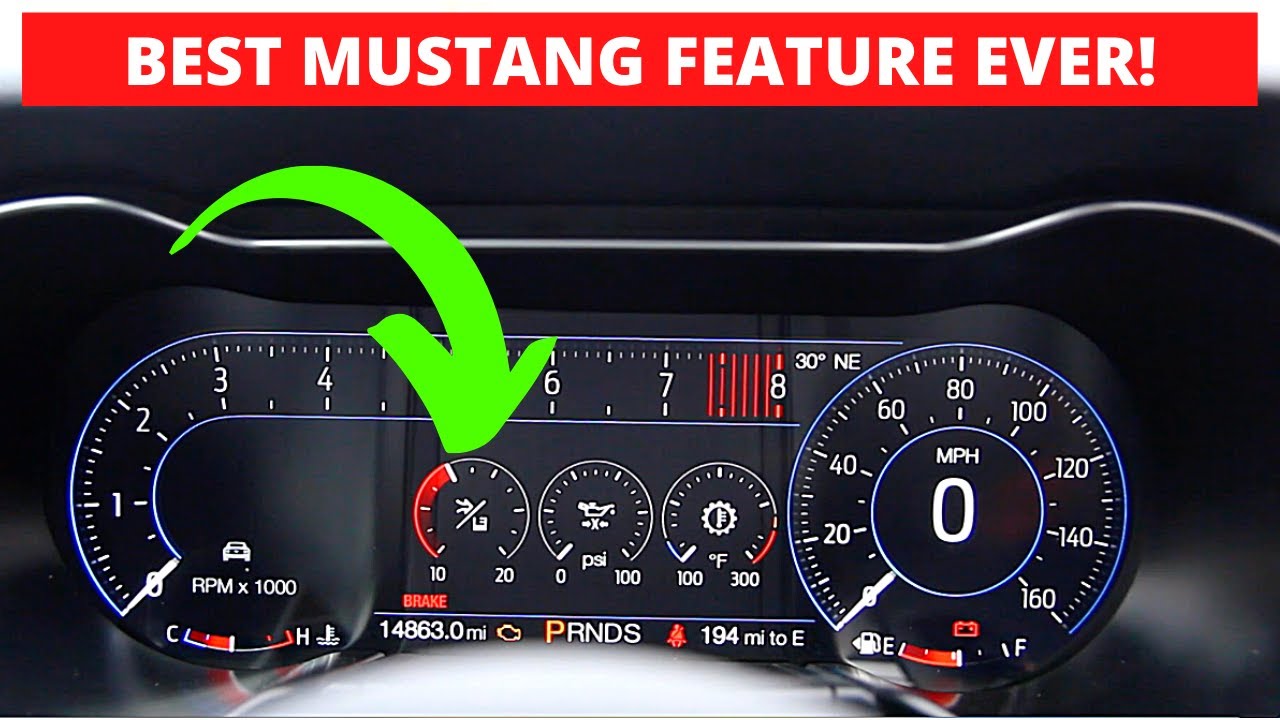 Цифровая приборная панель Mustang GT 2019 года | Обзор функций и бесконечные возможности настройки!