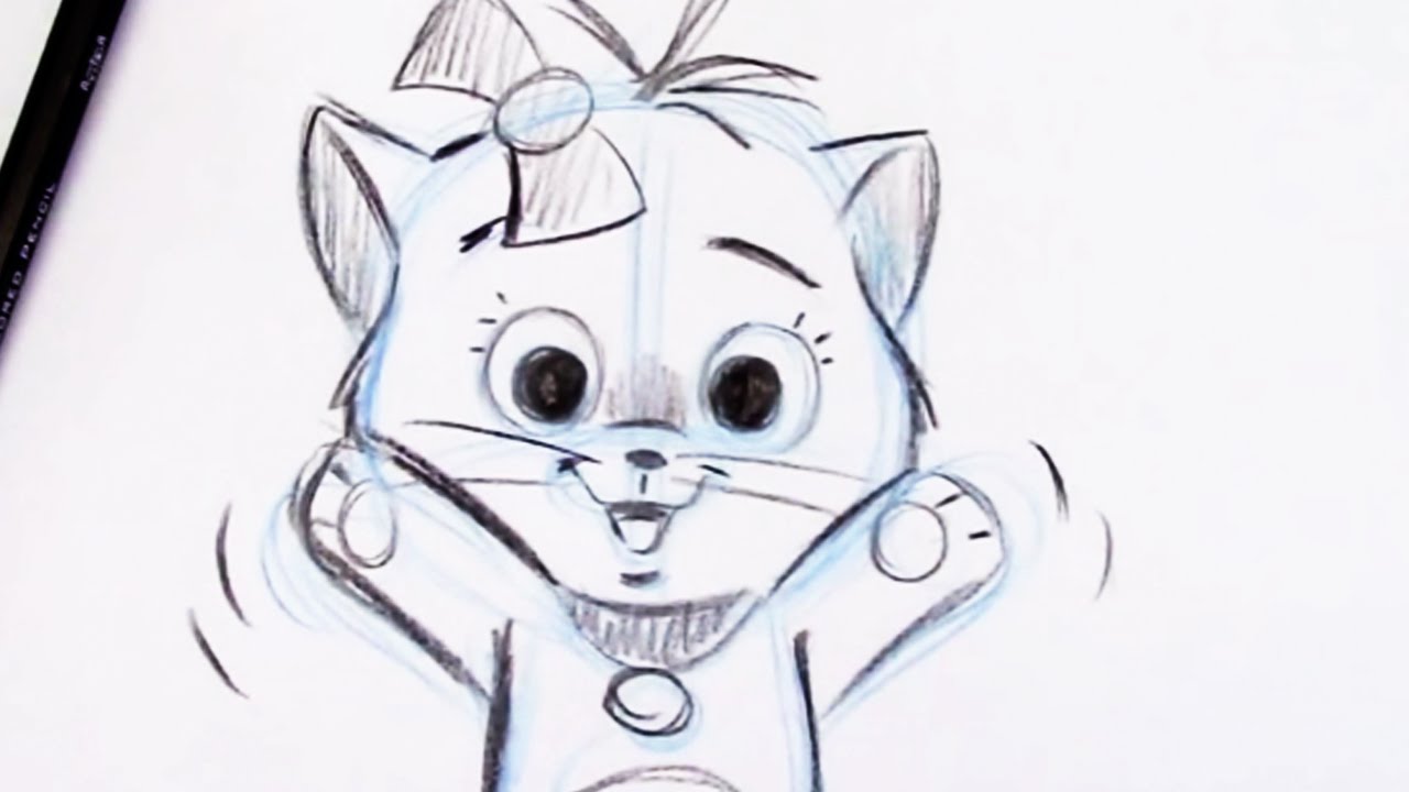 Learn to Draw a Kitten - Easy to Draw - For Beginners