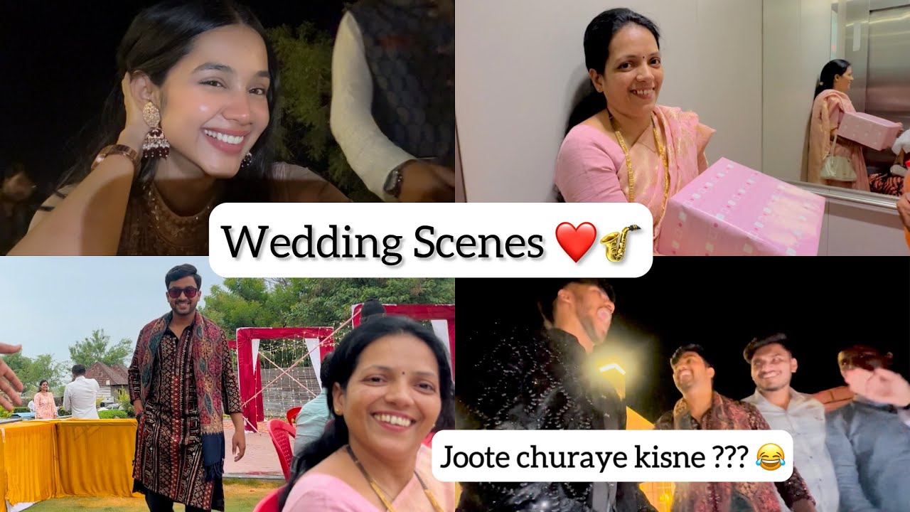Shadi mai aya majha ♥️🎷 Wedding Scenes #sanikabhoite #sanikabhoitevlogs