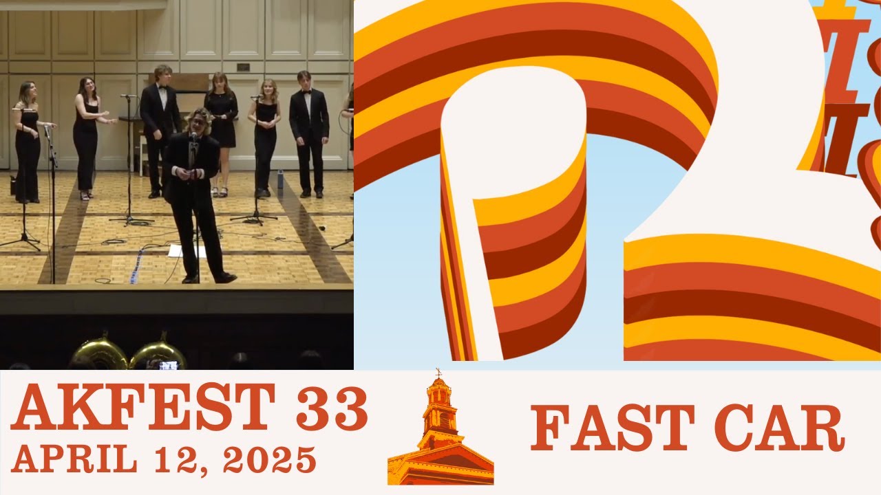 Fast Car &ndash; Colgate Resolutions A Cappella