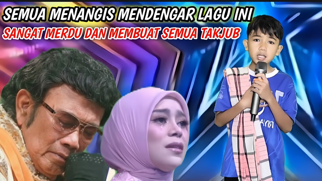 SEMUA MENANGIS KETIKA BOCIL INI MENYANYIKAN LAGU INI SANGAT MENYENTUH HATI DAN MEMBUAT TAKJUB SEMUA