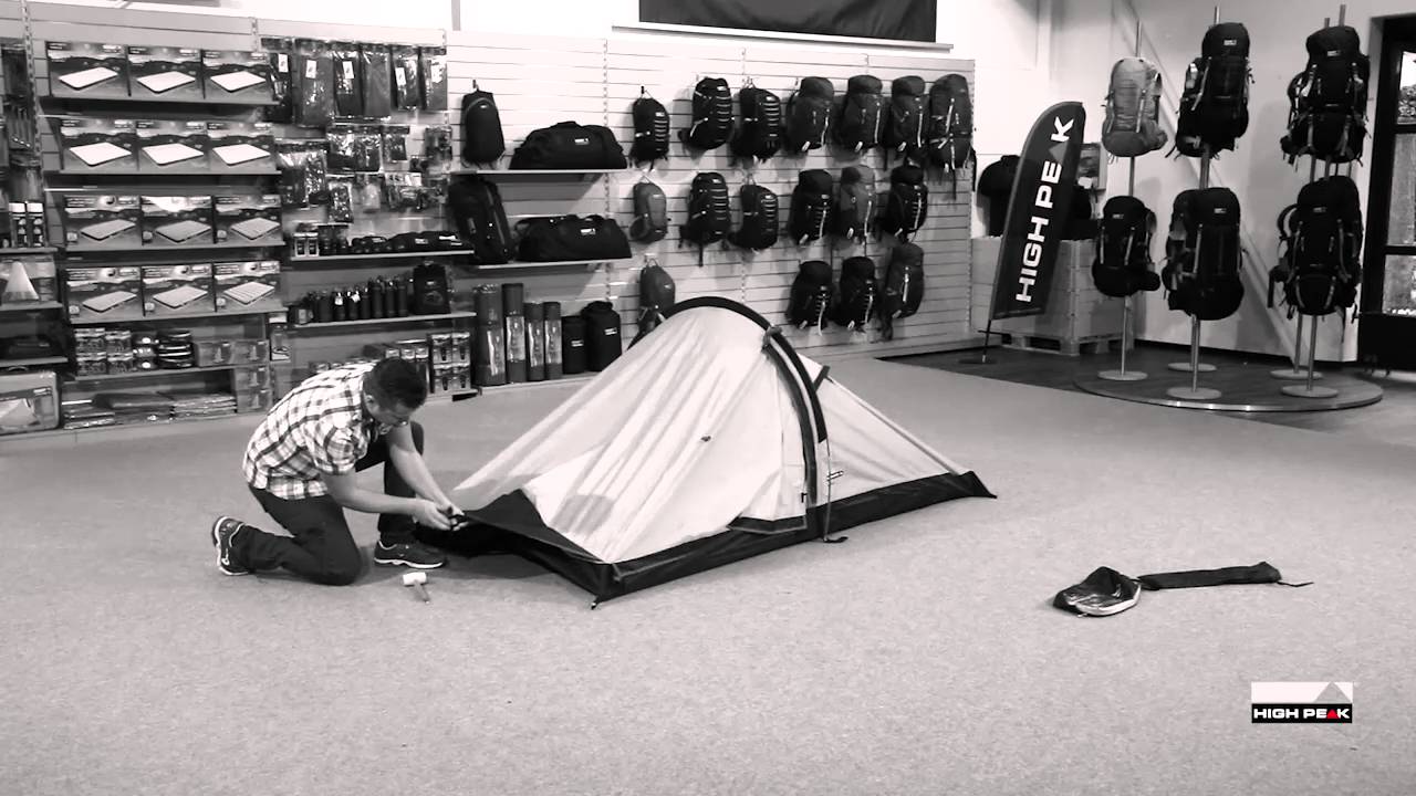 High Peak Zelt Siskin Aufbauvideo / setup video