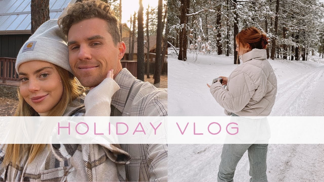 WEEKLY VLOG: Thanksgiving, AZ Cabin Tour, Snow Day!!