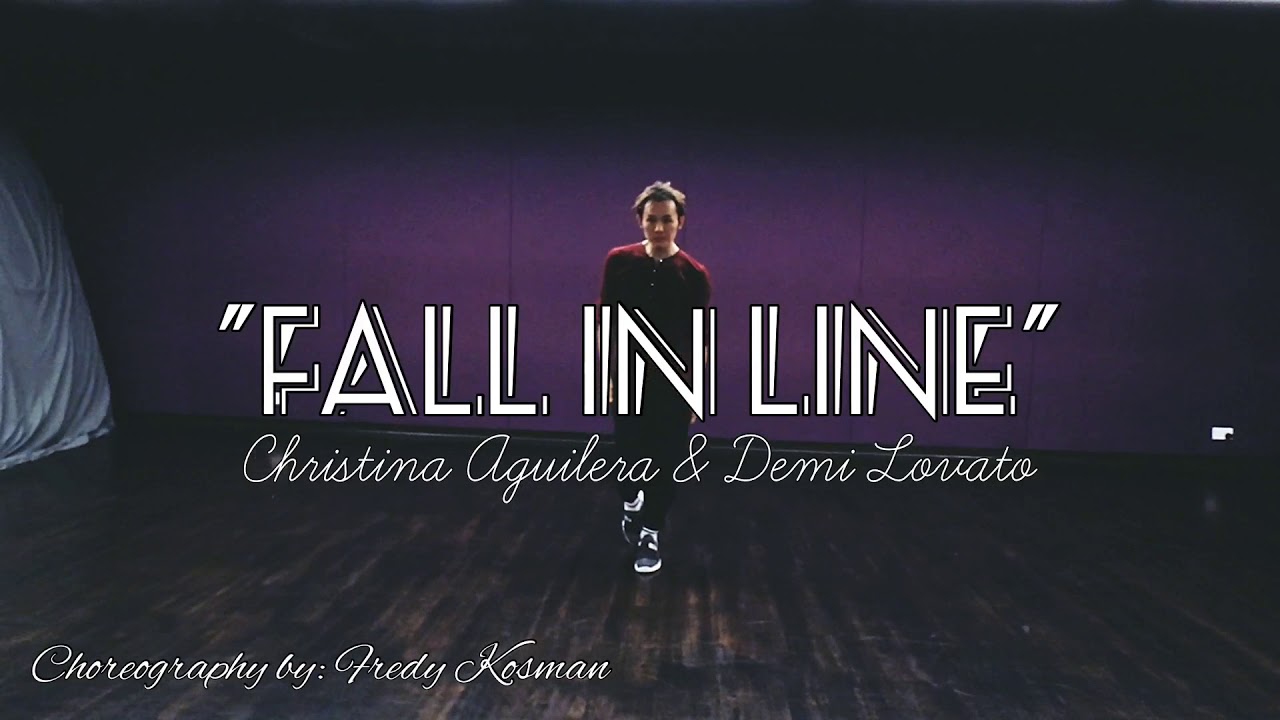 Christina Aguilera - Fall In Line ( ft. Demi Lovato)